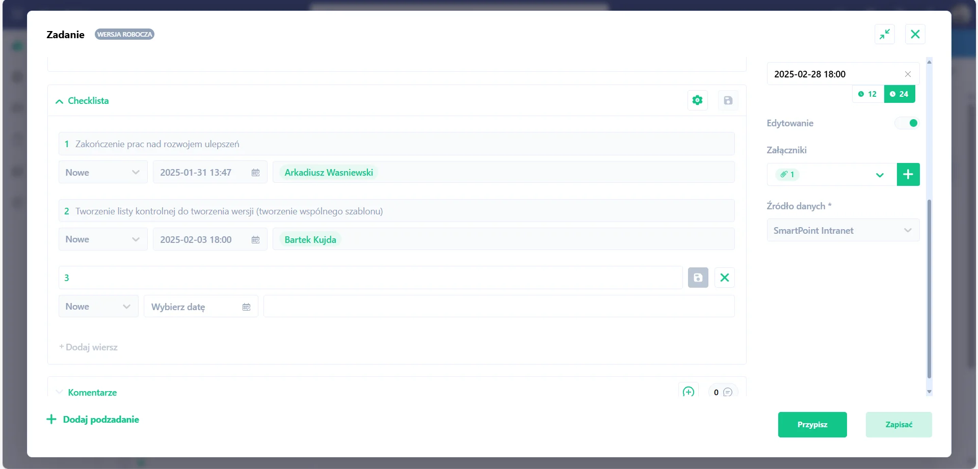 Checklist PL