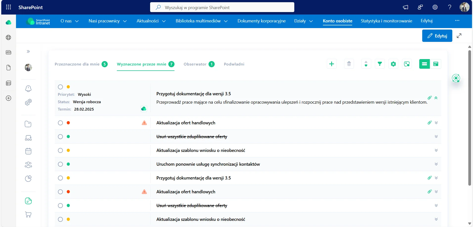 Task manager PL