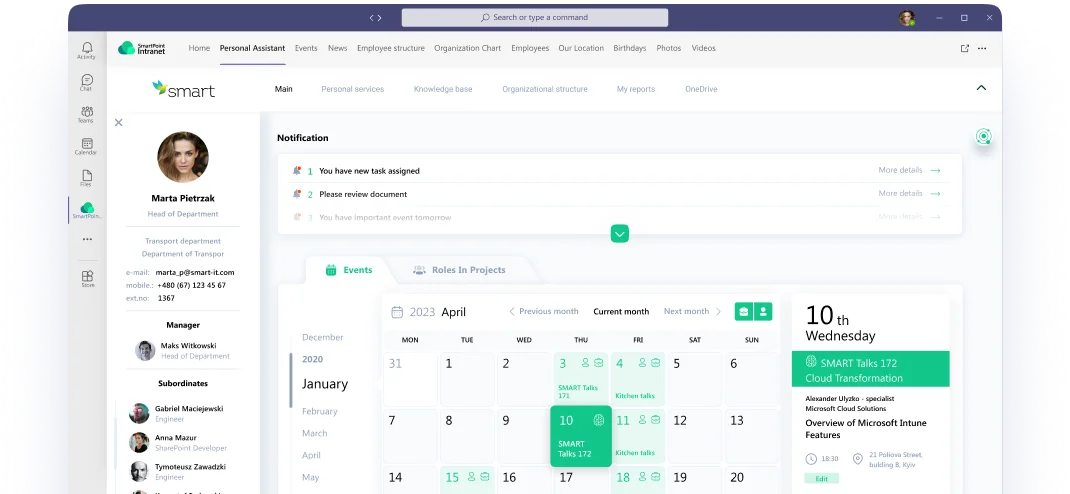 Personal app