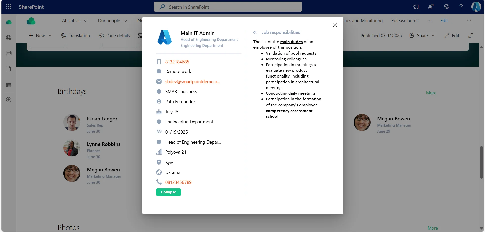 Card Form Builder EN