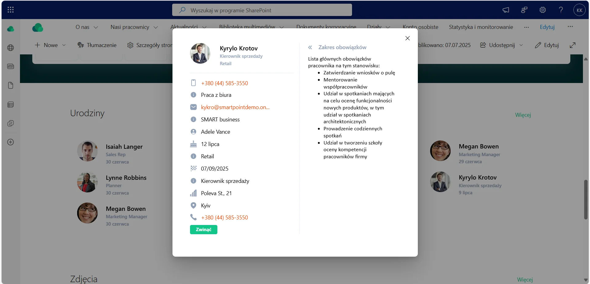 Contact Card Builder PL Contact Card Builder PL