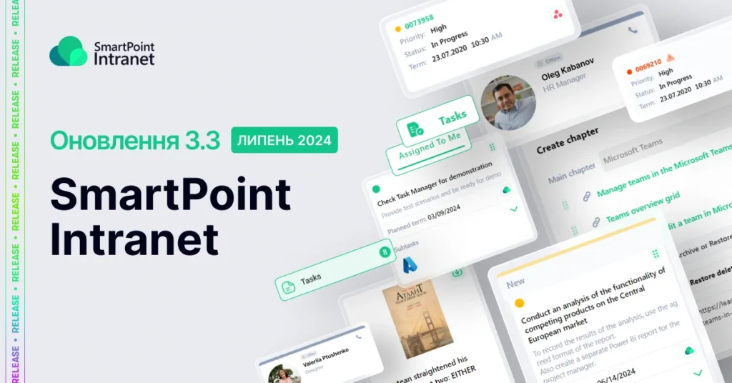 Release SmartPoint Intranet UA 1200 628